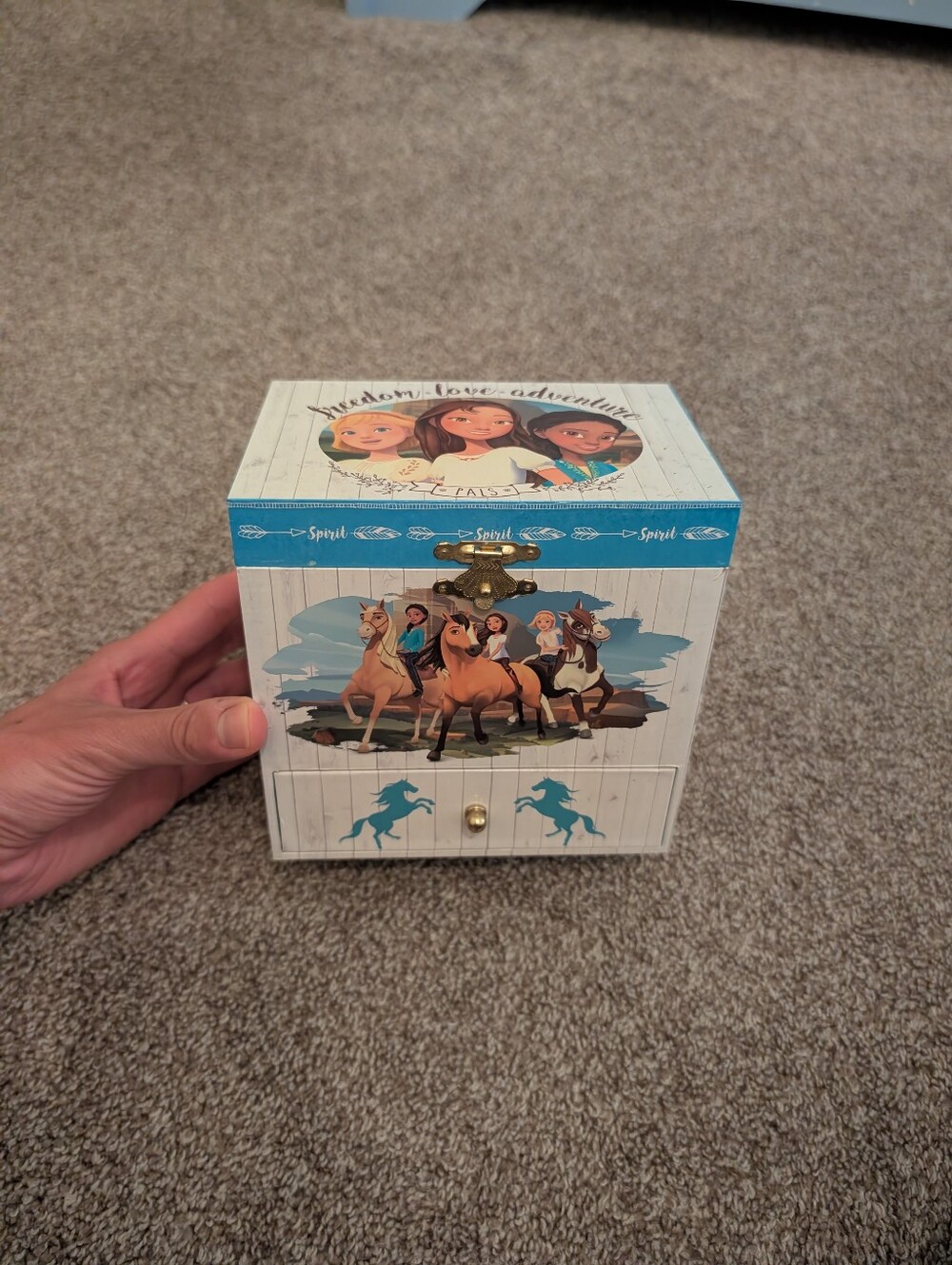 Spirit Riding Free Jewelry Box